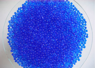 China Bolas azules industriales médicas del gel de silicona, cristales inofensivos del indicador del gel de silicona proveedor