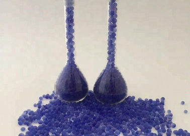 China Gotas desecantes azules del gel de silicona, cristales del gel de silicona de la pureza elevada proveedor