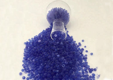 China Amortiguador del agua que indica el desecante del gel de silicona, cristales cambiantes del azul del gel de silicona del color proveedor