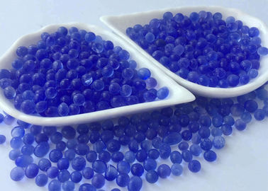 China Propiedades químicas estables desecantes de indicación azules industriales del gel de silicona proveedor